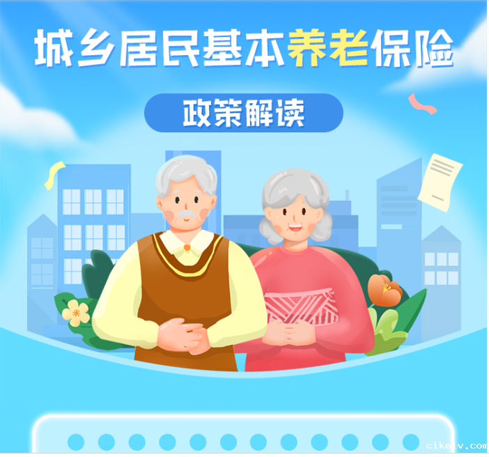 一图读懂：城乡居民基本养老保险