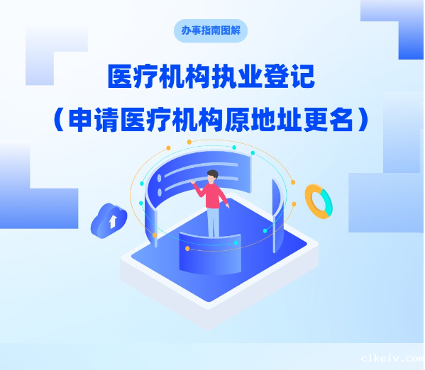 医疗机构执业登记（申请医疗机构原地址更名）